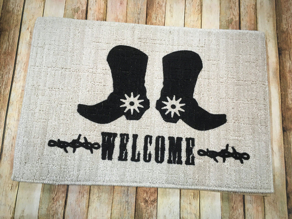 Boots Welcome Mat