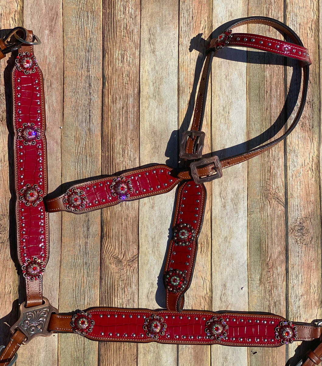 Black Gator Tack Set – Twisted T Tack