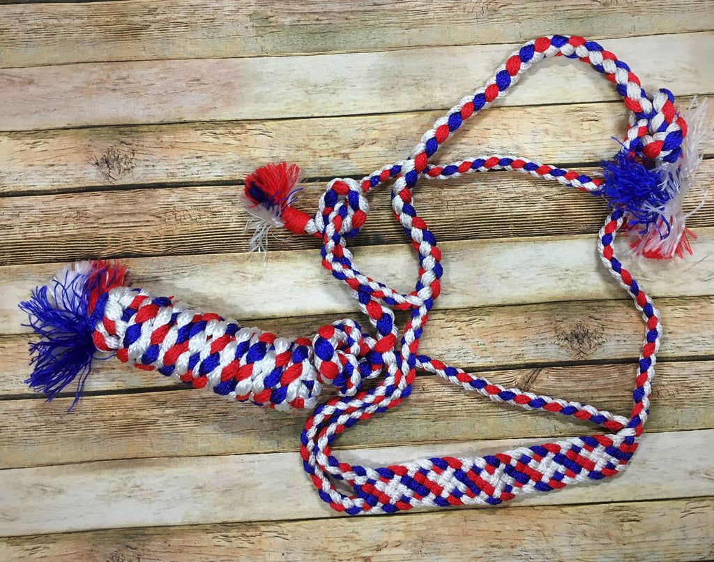 Red, White, and Blue Muletape Style Halter
