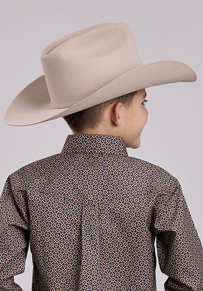 Roper Boy's Red Feather Shirt