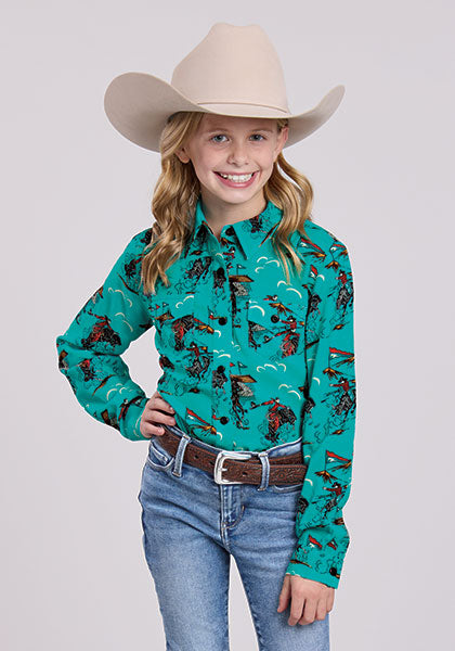 Roper Retro Five Star Girls Shirt