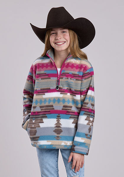 Roper Girls Aztec Pull Over