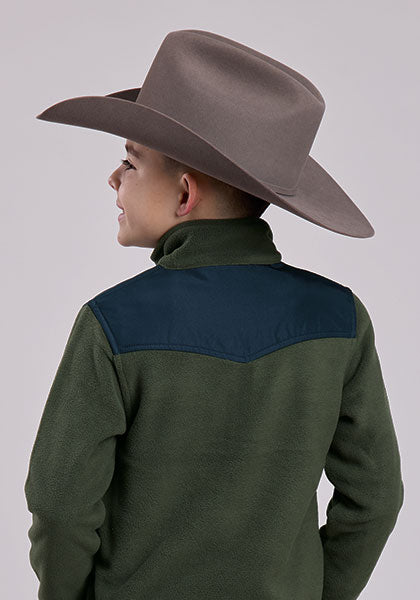 Roper Boy's Olive Pull Over