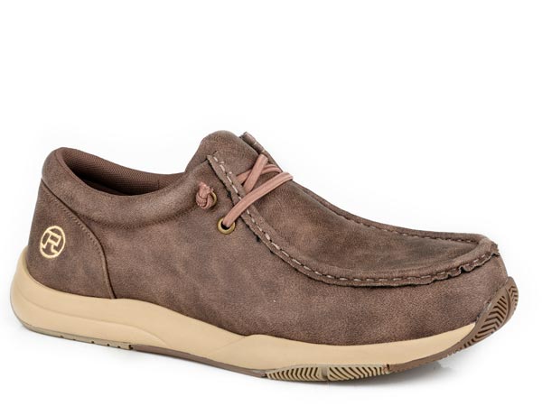 Roper Men's Brown Hang Loose Shoe
