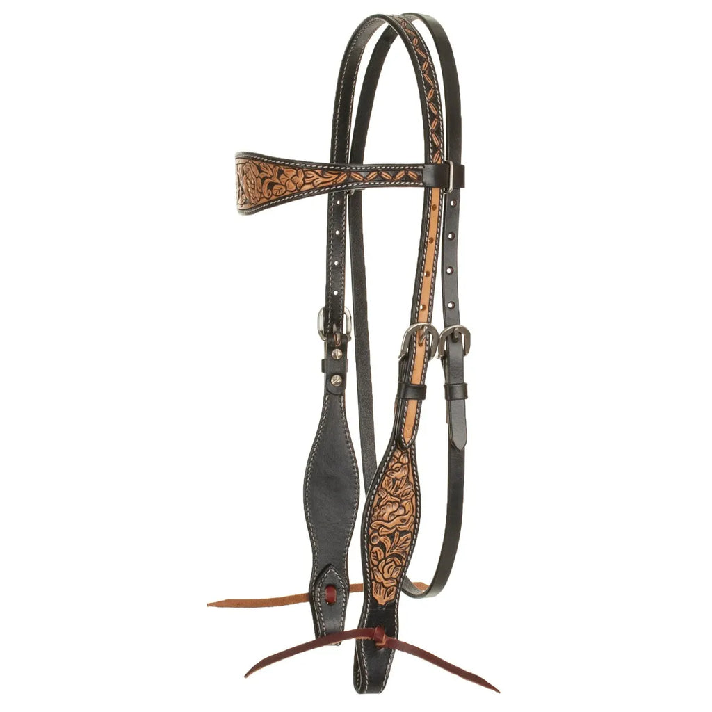 Blooming Wild Browband Headstall