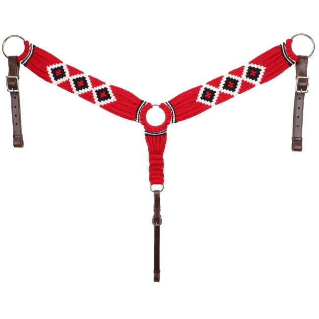 Scarlet Mohair Breast Collar