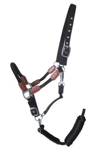Nylon Rope Accent Halter