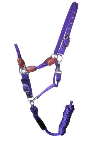 Nylon Rope Accent Halter
