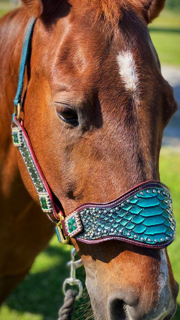 Emerald Bronc Halter