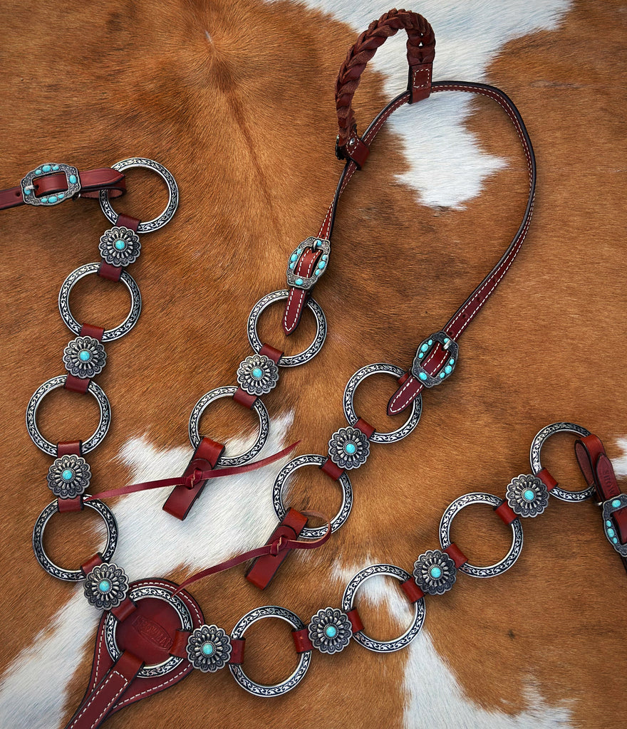 Wildflower Halo Tack Set