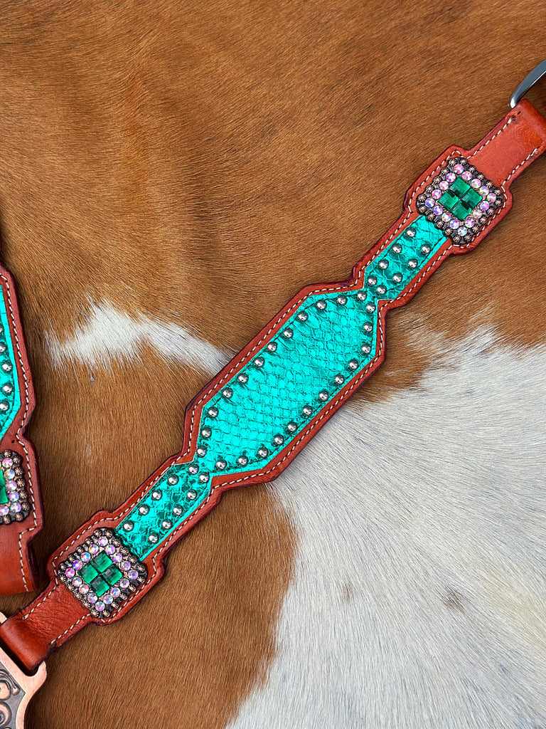Jade Mermaid Cob Size Tack Set