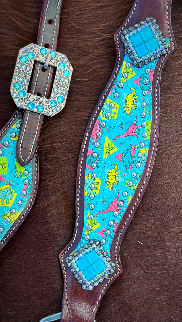 Dinosaur Pony Size Tack Set