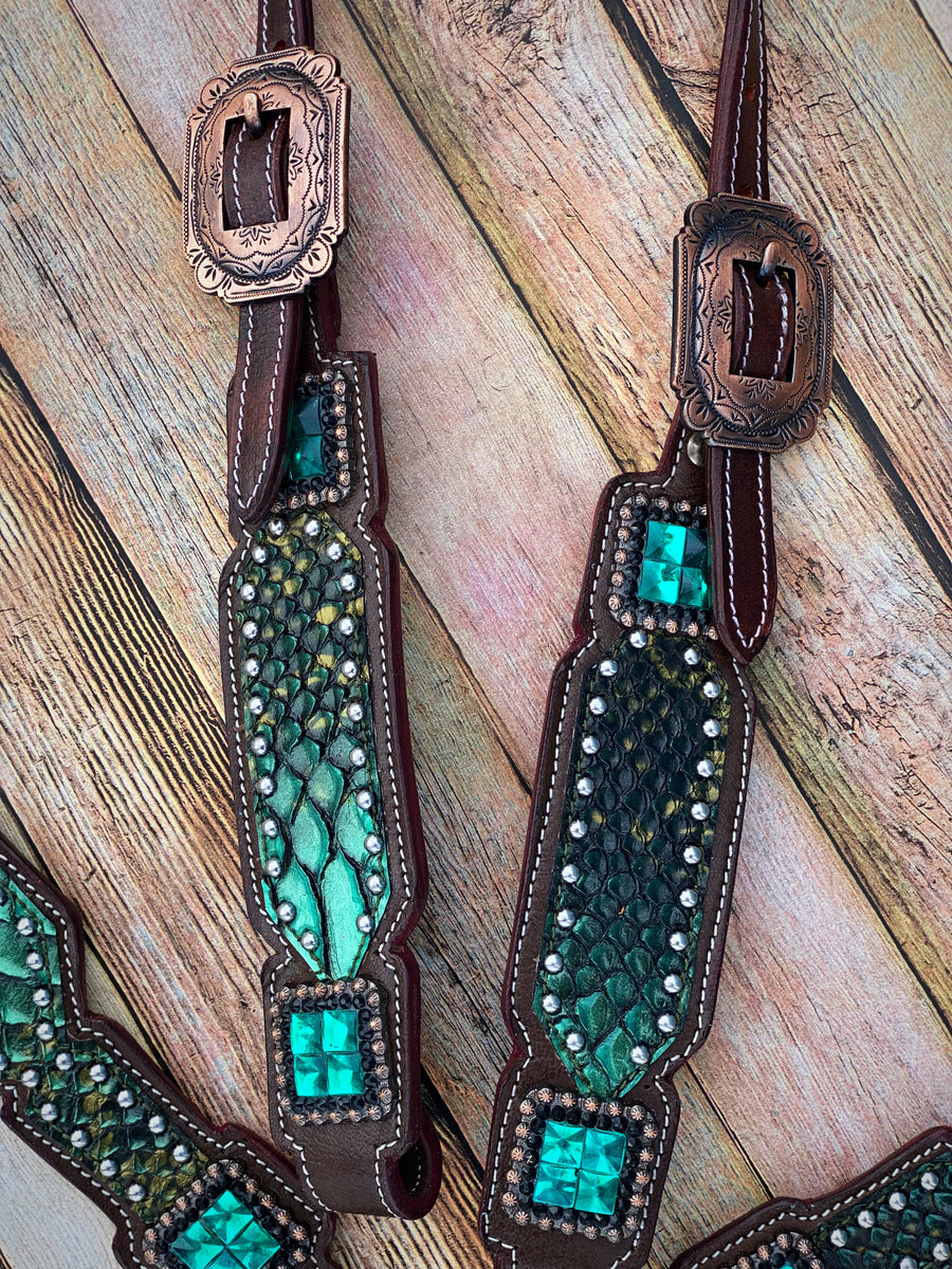 Emerald Cob Size Tack Set – Twisted T Tack