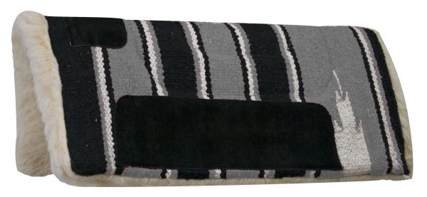 Gray Navajo Mini Saddle Pad