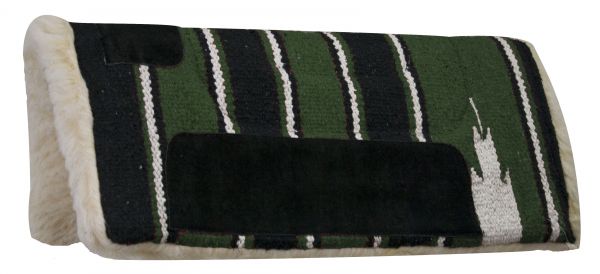 Hunter Green Navajo Mini Saddle Pad