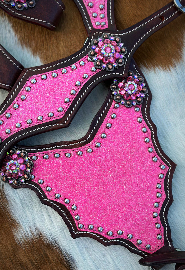 Pink Sparkle Pony Size Tack Set