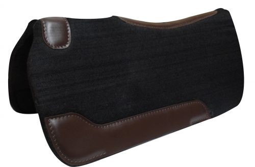 Black Felt Pony Pad 24x24