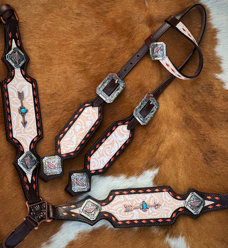 Limited Edition Thunderbird Rose Tack Set