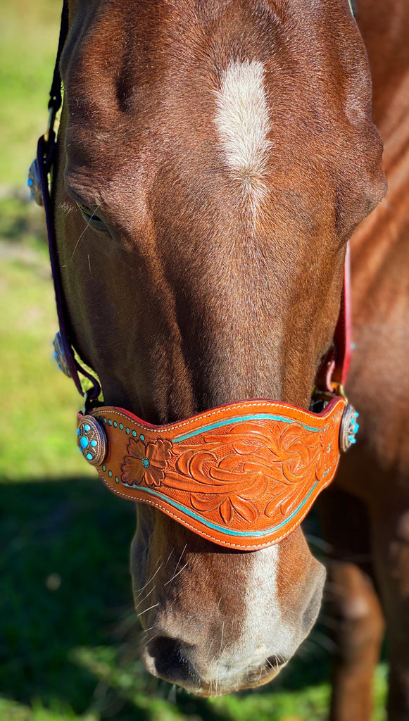 Tooled Bronc Halter