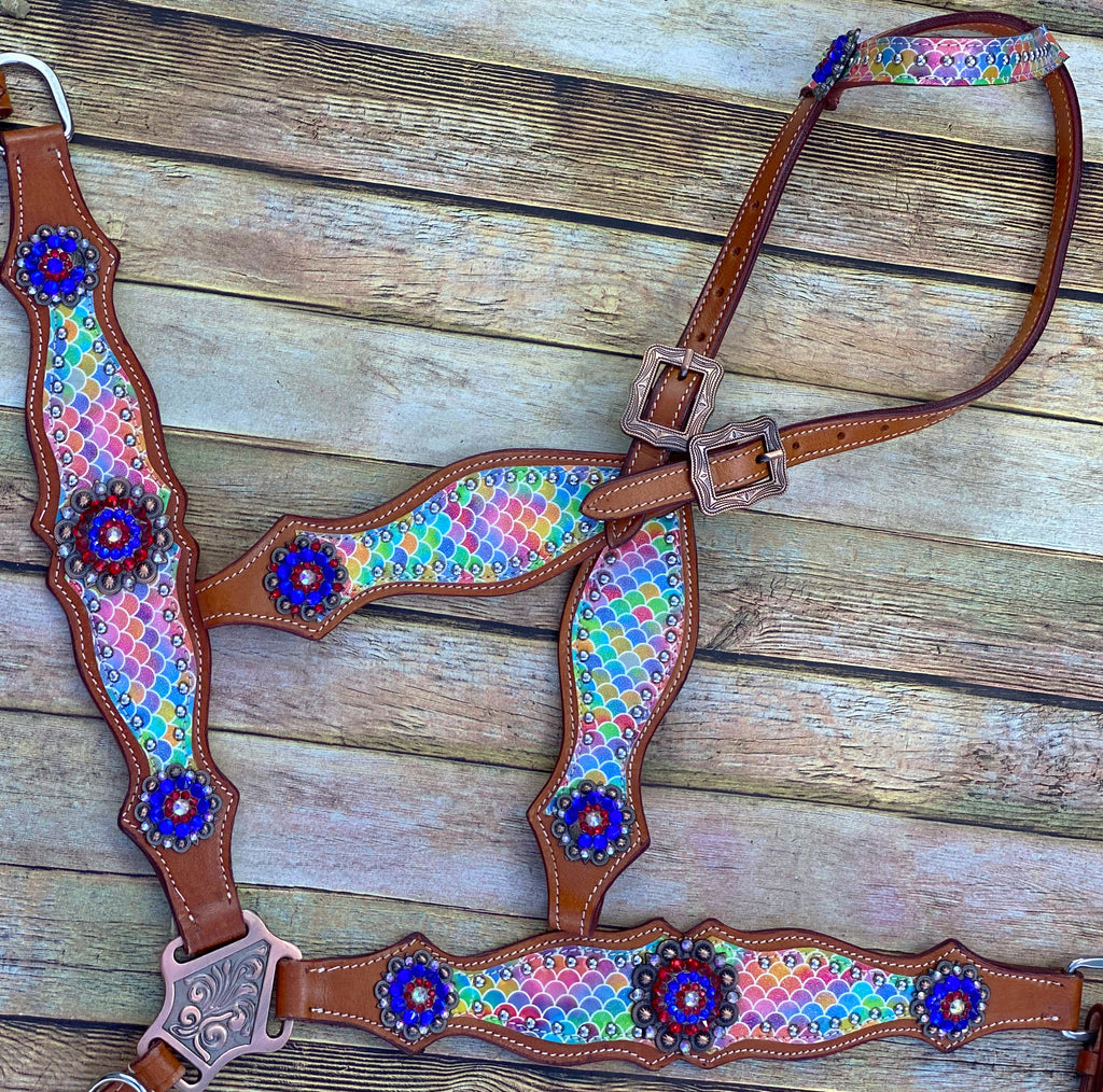 Rainbow Mermaid Tack Set