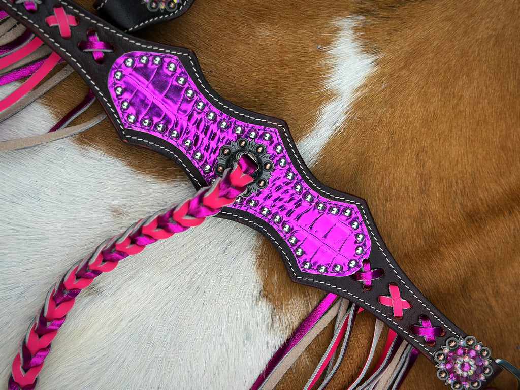 Metallic Magenta Tack Set