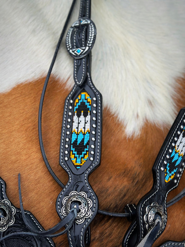 Sacred Feather Tack Set