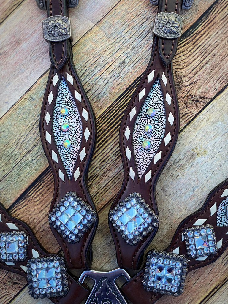 Silver Glimmer Tack Set