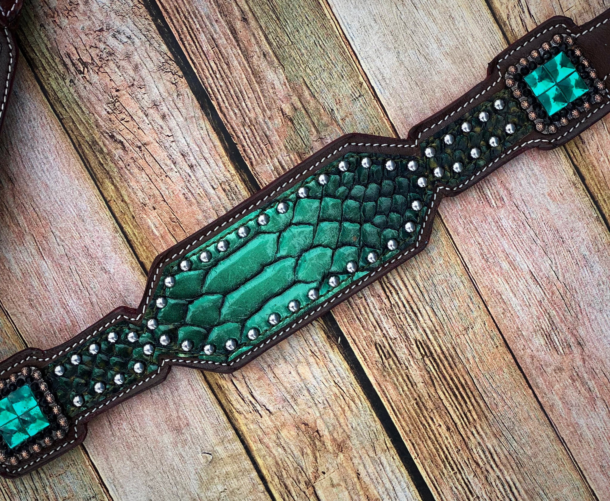 Ensemble Western Bling Tack de têtière et collier de poitrine