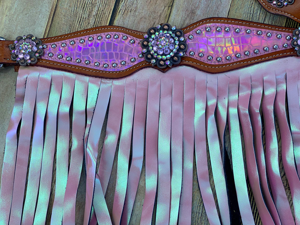 Bubblegum Fringe Tack Set
