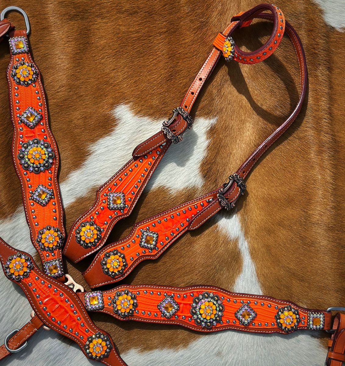 Orange Gator Pony Size Tack Set – Twisted T Tack