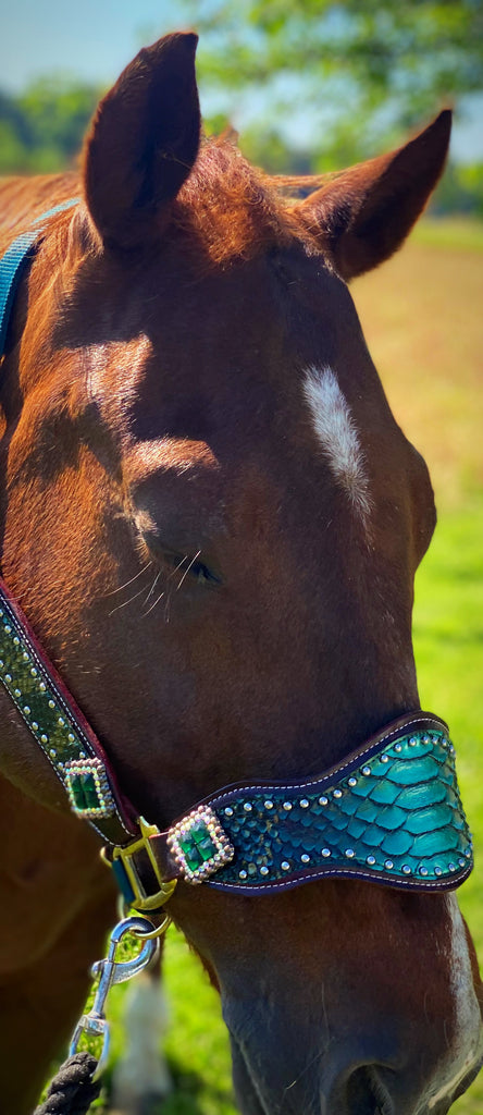 Emerald Bronc Halter