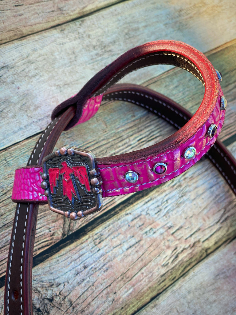 Pink Thunderbird Tack Set