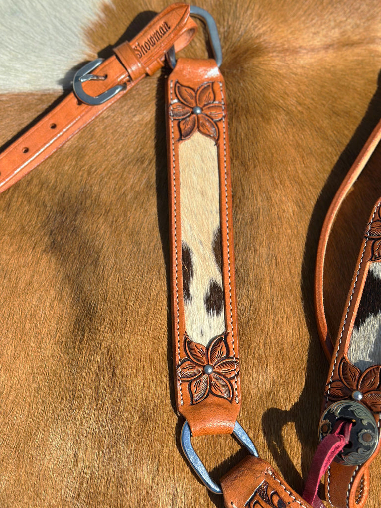 Blossom Hair on Hide Tack Set