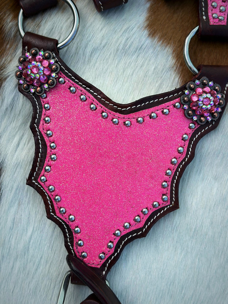 Pink Sparkle Pony Size Tack Set