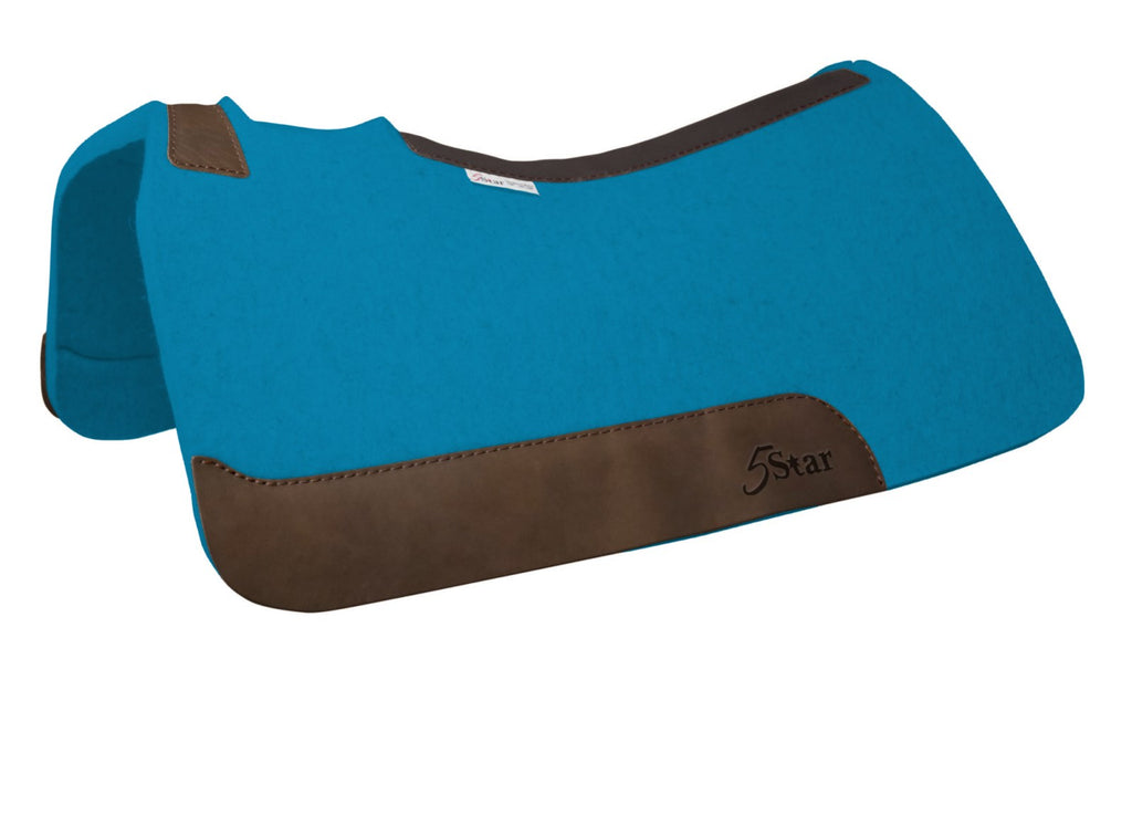The Barrel Racer 7/8" Turquoise Saddle Pad
