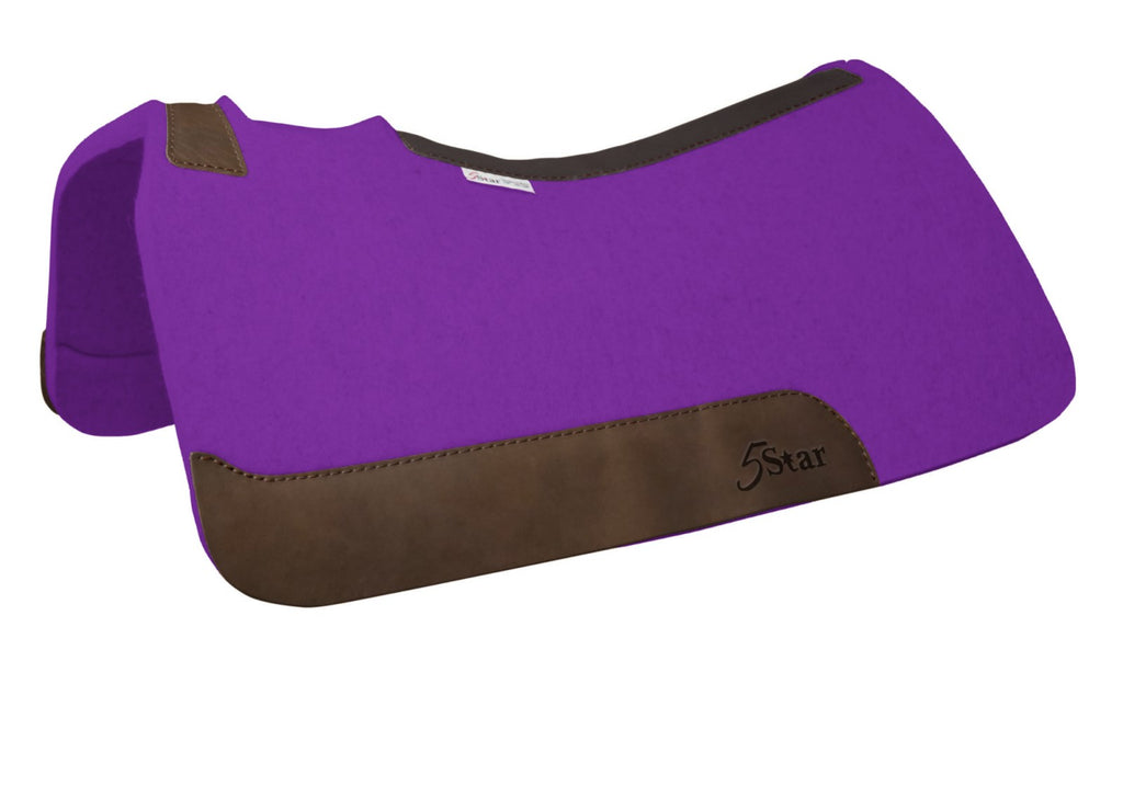 The Barrel Racer 7/8" Purple Saddle Pad