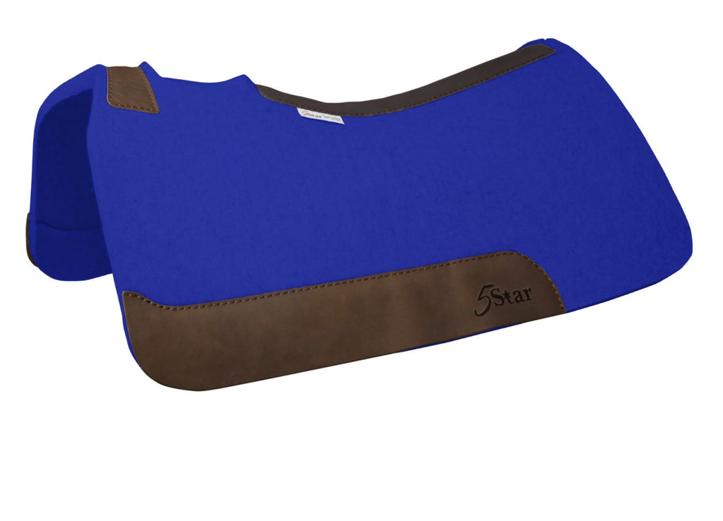 The Barrel Racer 3/4"  Royal Blue Saddle Pad
