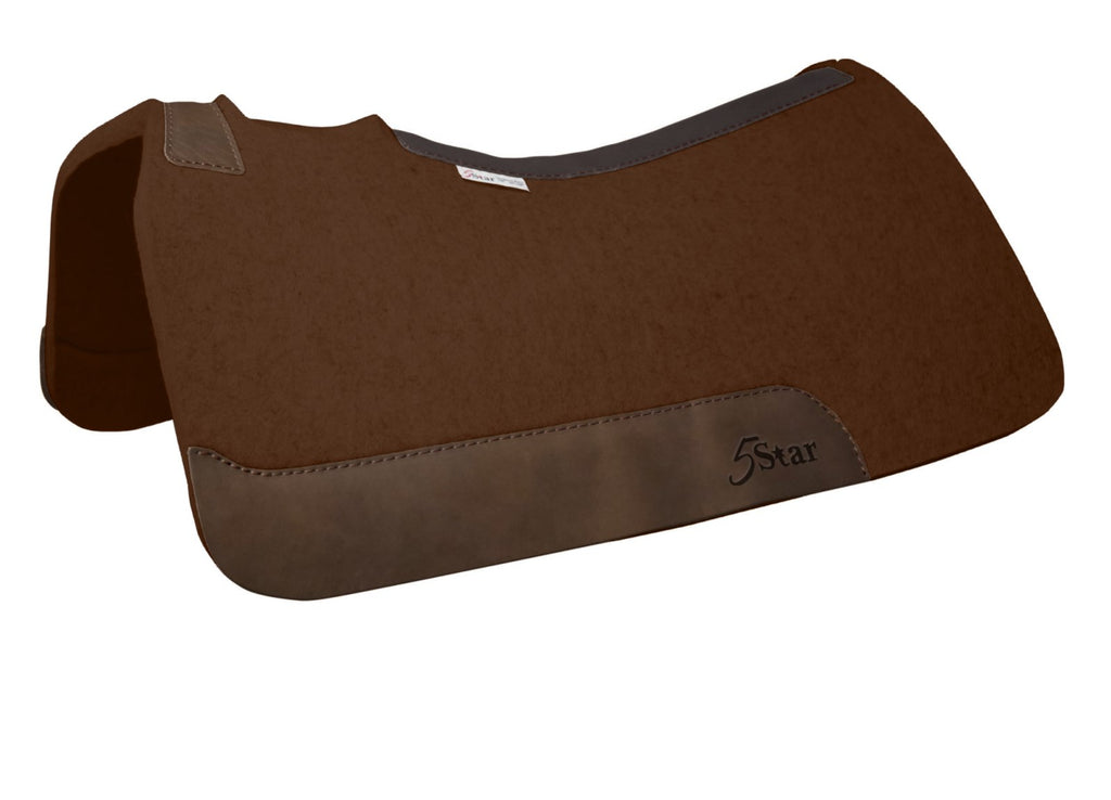 The Barrel Racer 7/8" Dark Chocolate Saddle Pad