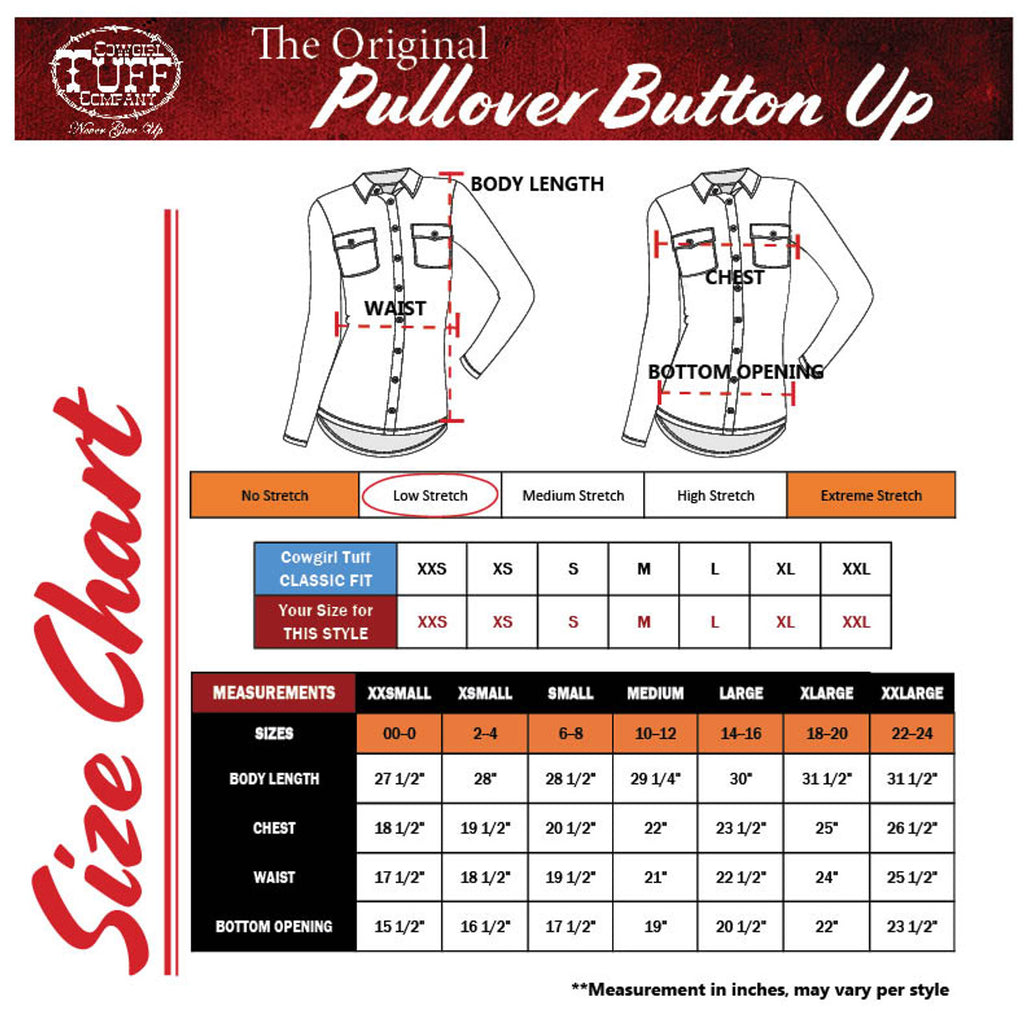 Cowgirl Tuff Copper Satin Button Up Pullover
