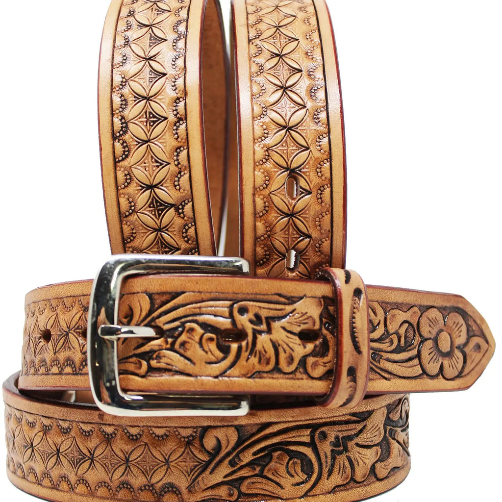 Medium Oil Tooled Belt
