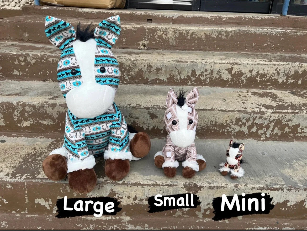 Large Horse Plush Farm Pal