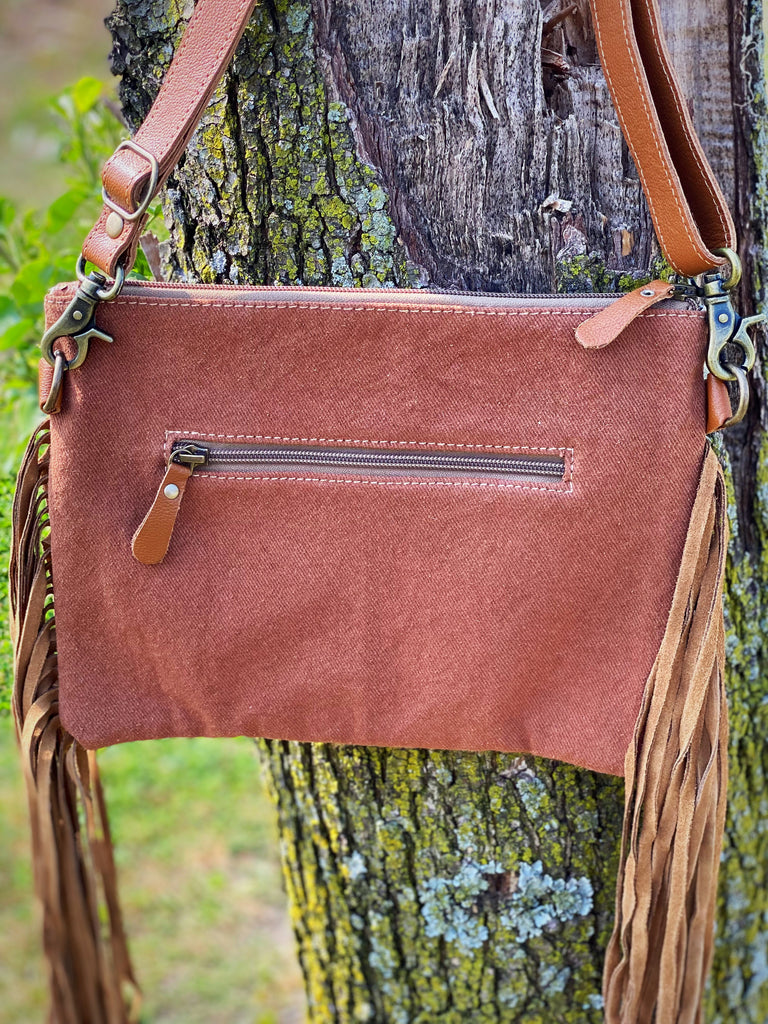 Rusty Hand Tooled Purse