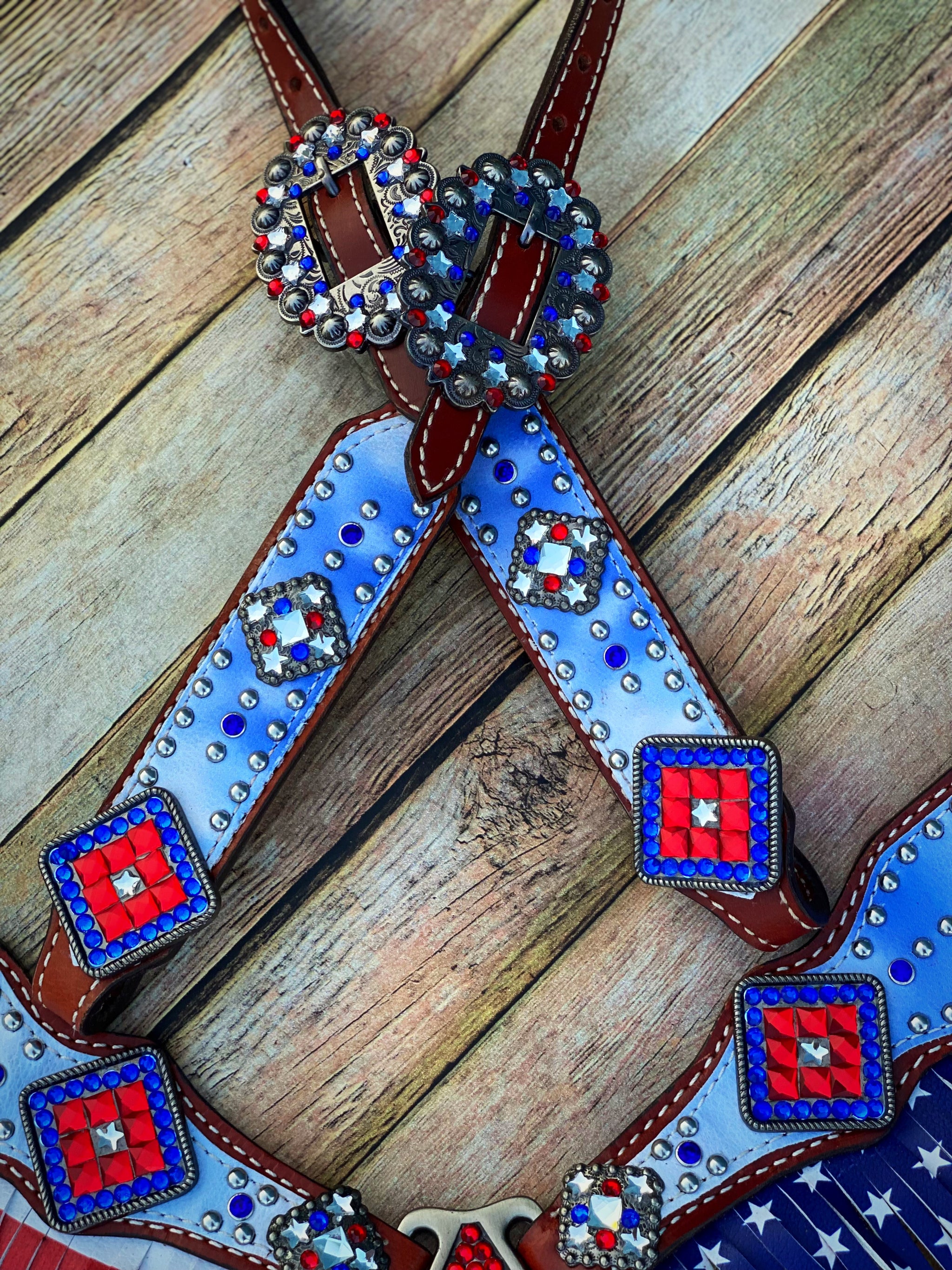 Patriotic Fringe Tack Set – Twisted T Tack Patriotic Fringe Tack Set – Twisted T Tack