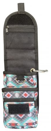 Teal Aztec Accessory Case