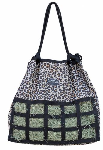 Cheetah Scratchless Hay Bag