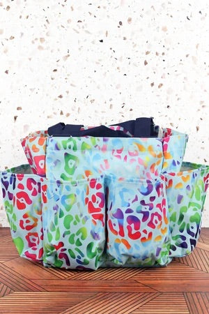 Chasing Rainbows Cheetah Grooming Tote