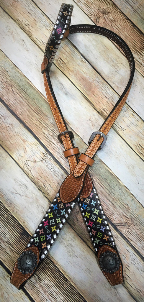 Rafter T Sparkle One Ear Headstall