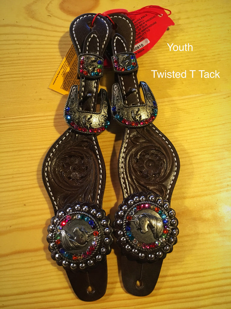 Youth Unicorn Spur Straps