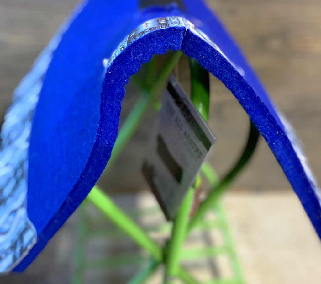 The All Around 7/8” Blue with Blue Aztec Saddle Pad