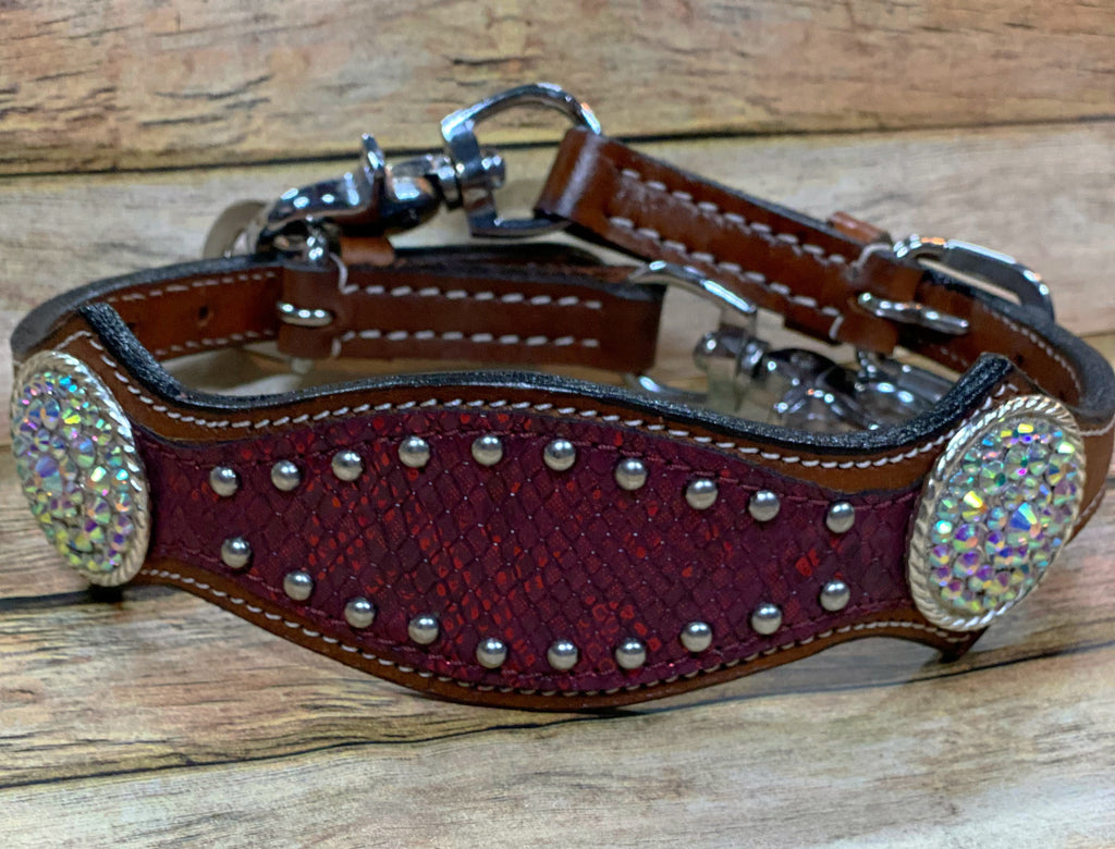 Burgundy Tack Set